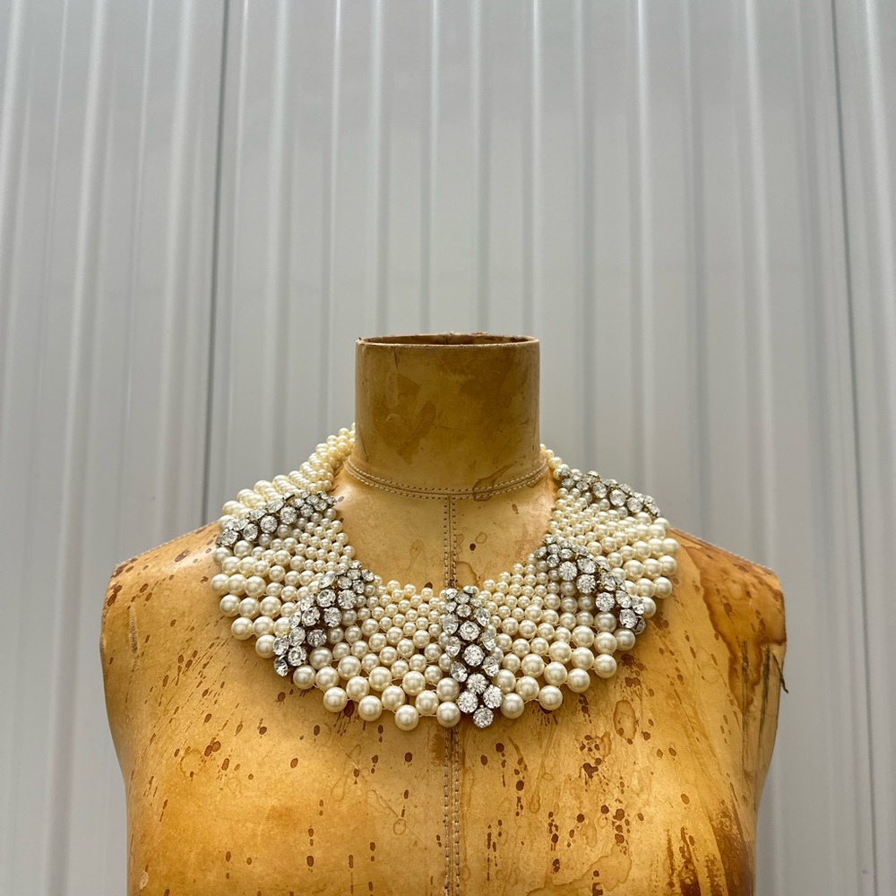 Vintage Faux Pearl Chocker necklace